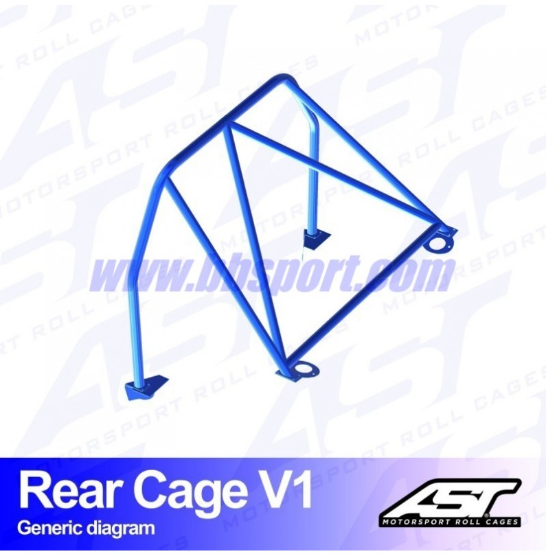 Arco Trasero MAZDA MX-3 (EC) 3-doors Coupe REAR CAGE V1 AST Roll cages