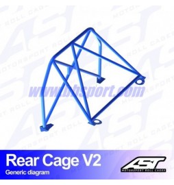 Arco Trasero MAZDA MX-3 (EC) 3-doors Coupe REAR CAGE V2 AST Roll cages