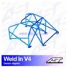 Arco de Seguridad MINI Cooper (R53) 3-door Hatchback WELD IN V4 AST Roll cages