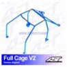 Arco de Seguridad Renault Megane (Phase 1) 3-doors Coupe FULL CAGE V2 AST Roll cages AST Roll Cages - 2