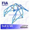 Arco de Seguridad SEAT Ibiza (6L) 3-doors Hatchback BOLT IN V4 AST Roll cages AST Roll Cages - 2