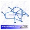 Arco de Seguridad SEAT Ibiza (6L) 3-doors Hatchback MULTIPOINT WELD IN V1 AST Roll cages