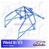Arco de Seguridad SEAT Ibiza (6J) 3-doors Hatchback WELD IN V3 AST Roll cages AST Roll Cages - 2