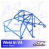 Arco de Seguridad SEAT Leon (5F) 3-doors Hatchback WELD IN V4 AST Roll cages