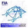 Arco de Seguridad SUBARU BRZ (ZC6) 2-doors Coupe MULTIPOINT WELD IN V5 AST Roll cages AST Roll Cages - 2