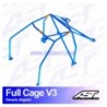 Arco de Seguridad TOYOTA GT86 (ZN6) 2-doors Coupe REMOVABLE FULL CAGE V3 AST Roll cages AST Roll Cages - 2