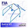 Arco de Seguridad VW Golf (Mk2) 3-doors Hatchback BOLT IN V1 AST Roll cages AST Roll Cages - 2