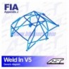 Arco de Seguridad VW Polo (6R) 3-doors Hatchback WELD IN V5 AST Roll cages AST Roll Cages - 2