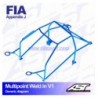 Arco de Seguridad MERCEDES-BENZ (C123) 2-doors Coupe MULTIPOINT WELD IN V1 AST Roll cages AST Roll Cages - 2
