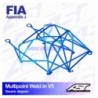Arco de Seguridad MERCEDES-BENZ (C123) 2-doors Coupe MULTIPOINT WELD IN V5 AST Roll cages