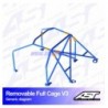 Arco de Seguridad SUBARU Legacy (BC) 4-doors Sedan 4WD REMOVABLE FULL CAGE V3 AST Roll cages