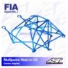 Arco de Seguridad SEAT IBIZA (6K) 3-DOORS Hatchback MULTIPOINT WELD IN V5 AST Roll cages