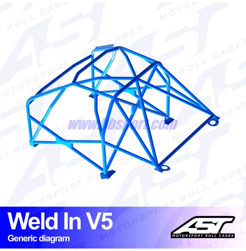 Arco de Seguridad BMW (E91) 3-Series 5-doors Touring RWD WELD IN V5 AST Roll cages