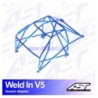 Arco de Seguridad BMW (G82) 4-Series 2-door Coupe RWD WELD IN V5 AST Roll cages AST Roll Cages - 2