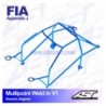 Arco de Seguridad MITSUBISHI Lancer EVO III 4-door Sedan MULTIPOINT WELD IN V1 AST Roll cages AST Roll Cages - 2