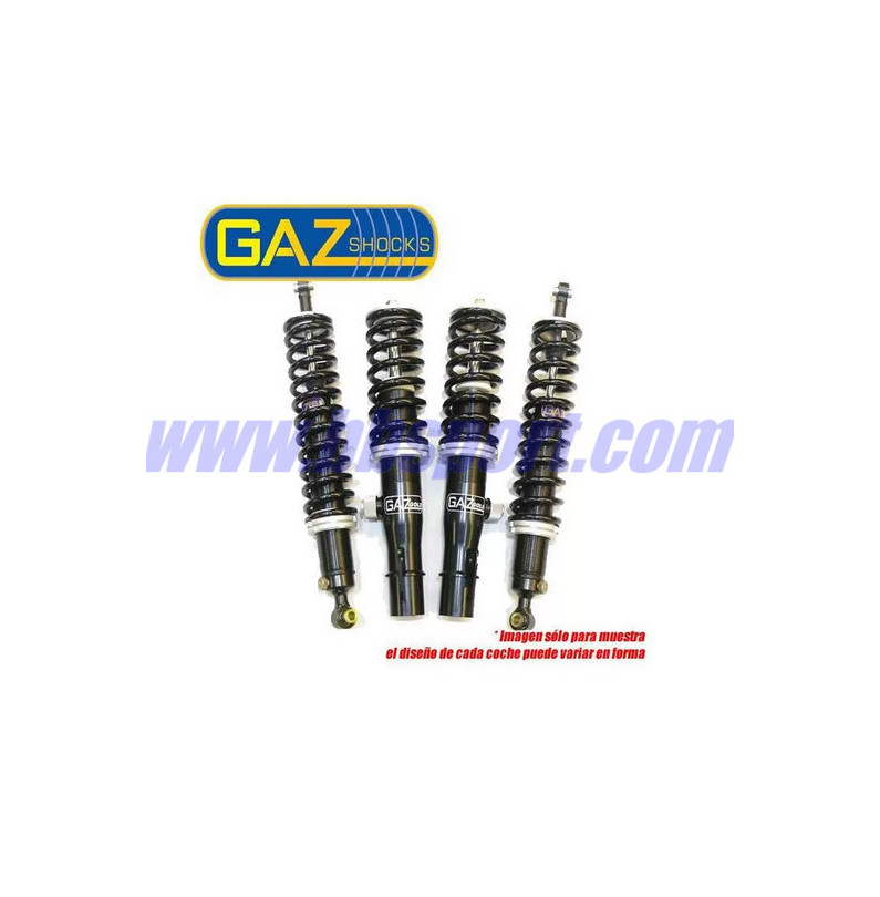 Citroen C2 GAZ GOLD kit suspensiones de cuerpo roscado regulables para conducción en circuito y rally asfalto