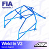 Arco de Seguridad AUDI Coupe (B2) 2-doors Coupe FWD WELD IN V2 AST Roll cages