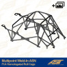 Arco de Seguridad PEUGEOT 106 (Phase 1/2) 3-doors Hatchback MULTIPOINT ASN/FIA AST Roll cages