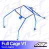 Arco de Seguridad AUDI Coupé (B2) 2-doors Coupé FWD FULL CAGE V1 AST Roll cages