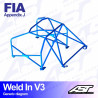 Arco de Seguridad BMW (E36) 3-Series 2-doors Coupe RWD WELD IN V3 AST Roll cages