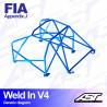 Arco de Seguridad BMW (E36) 3-Series 2-doors Coupe RWD WELD IN V4 AST Roll cages