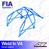 Arco de Seguridad BMW (E36) 3-Series 2-doors Coupe RWD WELD IN V4 AST Roll cages