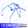 Arco de Seguridad AUDI Coupé (B2) 2-doors Coupé FWD FULL CAGE V3 AST Roll cages