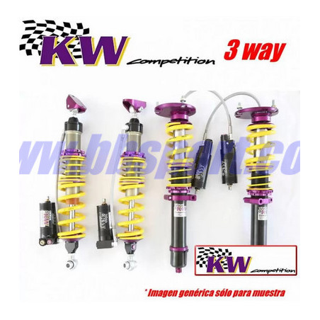 BMW M3 E30 (Rear true coilovers) Suspensiones de competición KW Competition 3 way (Circuit Spec.)