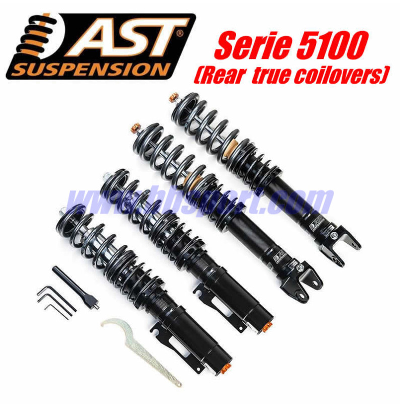 BMW 1 / 2 series F20/F21/F22 LCI 2015 - 2019 AST Suspension coilovers Serie 5100 (With rear True coilovers)