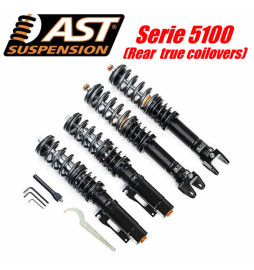 BMW 1 series - E81/E82/E87/E88 2004 - 2013 AST Suspension coilovers Serie 5100 (With rear True coilovers)