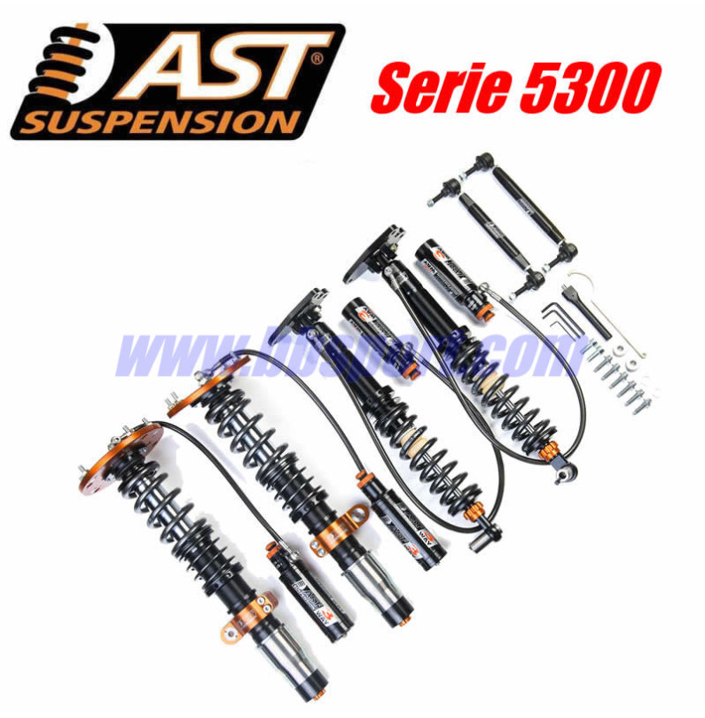 Ford Fiesta V ST JH1/JD3 2002 - 2014 AST Suspension coilovers Serie 5300 Ford Fiesta V ST JH1/JD3 2002 - 2014 AST Suspension coilovers Serie 5300
