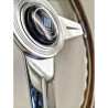 Nardi Classic ND36 Steering Wheel, Wood, Chrome Spokes, 25 mm Dish