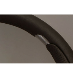Nardi Kallista Steering Wheel, Black Leather, Chrome Spokes, Ø35 cm