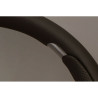 Nardi Kallista Steering Wheel, Black Leather, Chrome Spokes, Ø35 cm
