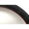 Nardi Competition Steering Wheel, Suede, Black Spokes, Red Stitching, 40 mm Dish, Ø33 cm Nardi - 3