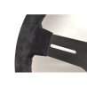 Nardi Competition Steering Wheel, Suede, Black Spokes, Red Stitching, 40 mm Dish, Ø33 cm Nardi - 4