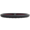 Nardi Classic ND36 Steering Wheel, Black Perforated Leather, Black Spokes, Red Stitching, 40 mm Dish Nardi - 3