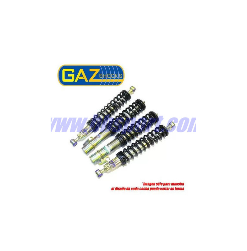 Fiat 500 2008- GAZ GHA kit suspensiones de cuerpo roscado regulables para conducción (sport calle)