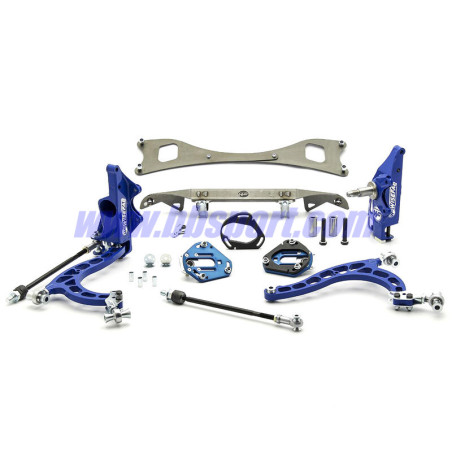 Steering Lock angle kit delantero Wisefab  Nissan 200 SX S13 (with Rack Offset Spacers)
