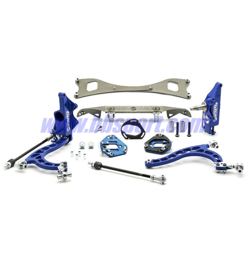 Nissan S14 S15 Front V2 Drift Angle Lock Kit with Rack Relocation