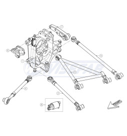 Wisefab Rear Track Kit for Nissan GT-R