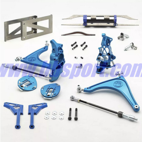Toyota GT 86 / Subaru BRZ Wisefab Front Lock Kit for Lexus IS Rear Rack