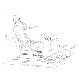DriftShop Sim Racing Cockpit Otras marcas - 4