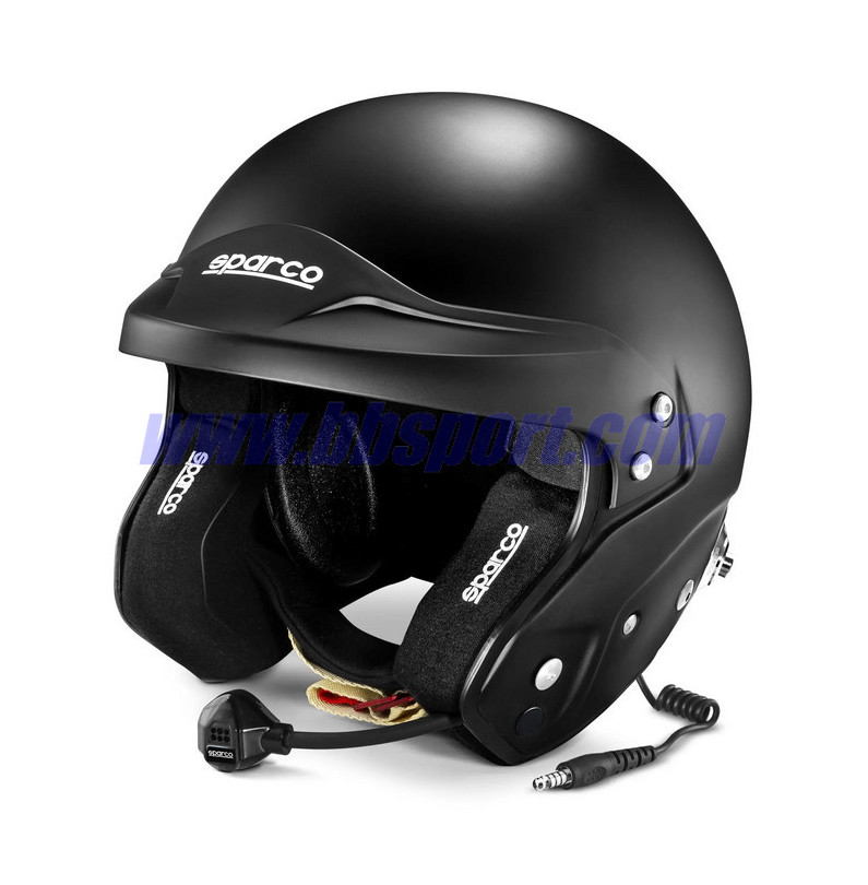 Casco Sparco abierto de fibra de vidrio AIR PRO RJ-5i FIBERGLASS