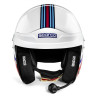 Casco Sparco abierto AIR PRO RJ-5i MARTINI RACING JET - STRIPES DESIGN