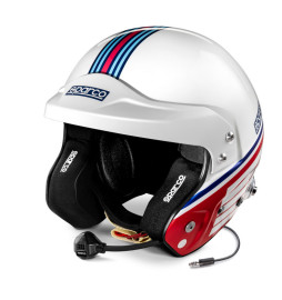 Casco Sparco abierto AIR PRO RJ-5i MARTINI RACING JET - STRIPES DESIGN Sparco - 2