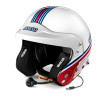 Casco Sparco abierto AIR PRO RJ-5i MARTINI RACING JET - STRIPES DESIGN Sparco - 2