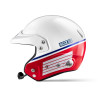Casco Sparco abierto AIR PRO RJ-5i MARTINI RACING JET - STRIPES DESIGN Sparco - 4