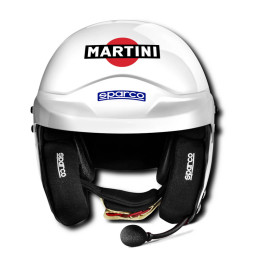 Casco Sparco abierto RJ-i MARTINI RACING LOGO DESIGN