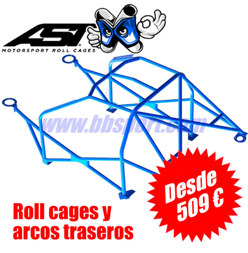 Arcos antivuelco AST Roll Cages desde 509 € Arcos antivuelco AST Roll Cages desde 509 €